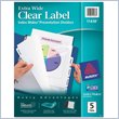 ADD TO YOUR SET: Avery Index Maker Extra-Wide Tab Divider