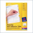 ADD TO YOUR SET: Avery Printable Self-Adhesive Tab