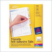 Avery Printable Self-Adhesive Tab