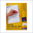 ADD TO YOUR SET: Avery Printable Self-Adhesive Tab