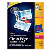 Avery Clean Edge Business Card
