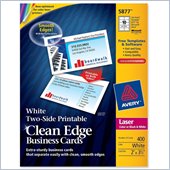 Avery Clean Edge Business Card