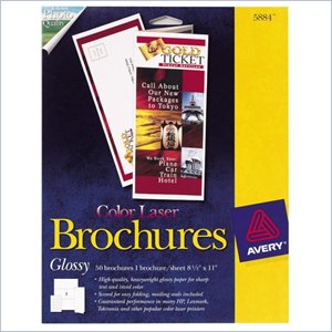 Avery Color Laser Glossy Brochure