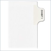 Avery Individual Side Tab Legal Exhibit Dividers