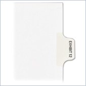Avery Individual Side Tab Legal Exhibit Dividers