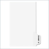 Avery Side-Tab Legal Exhibit Index Dividers