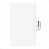 Avery Side-Tab Legal Exhibit Index Dividers