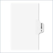 Avery Side-Tab Legal Exhibit Index Dividers