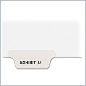 Avery Individual Bottom Tab Legal Exhibit Dividers