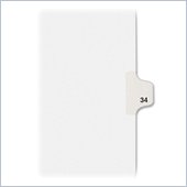 Avery Individually Numbered Avery-Style Dividers