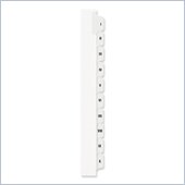 Avery Side Tab Index Divider
