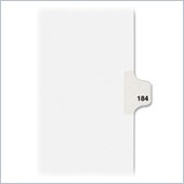 Avery Individual Side Tab Legal Exhibit Dividers