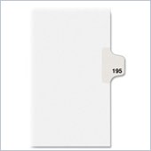 Avery Individual Side Tab Legal Exhibit Dividers