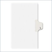 Avery Individual Legal Tab Divider