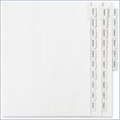 Avery A-Z Legal Exhibit Divider
