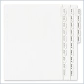Avery Legal Exhibit Numeric Index Divider