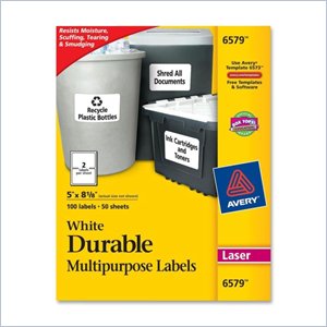 Avery 6579 Permanent Durable I.D. Label