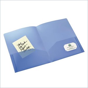 Avery Translucent Two-Pocket Folder