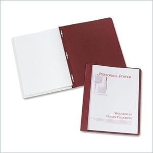 Avery Coated Paper Clear Front Report Cover