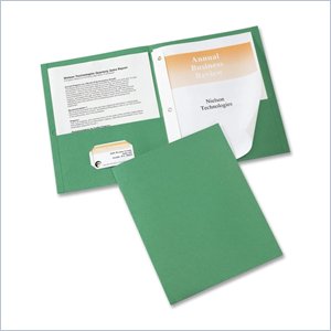 Avery Two Pocket Folder with Fastener