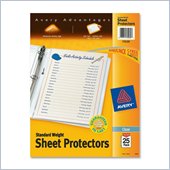Avery Standard Weight Sheet Protector