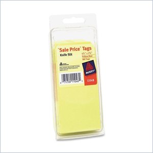 Avery Patch & Knife Slit Sale Tag