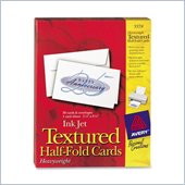 Avery Textured Half-Fold Greeting Cards
