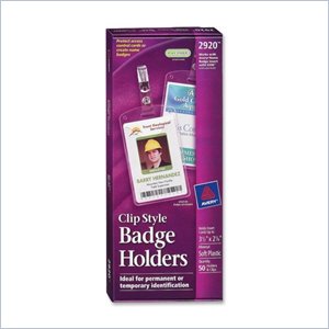 Avery Flexible Badge Holder