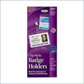 Avery Landscape Badge Holder with Clip