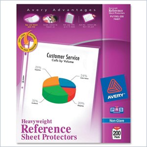 Avery Top Loading Sheet Protector
