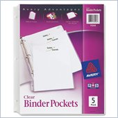 Avery Durable 3-Ring Poly Binder Pocket