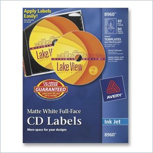 Avery Full Face CD Labels