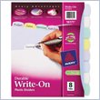 ADD TO YOUR SET: Avery Translucent Durable Write-on Divider