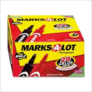 Avery Marks-A-Lot Permanent Markers Bonus Pack