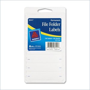 Avery File Folder Label