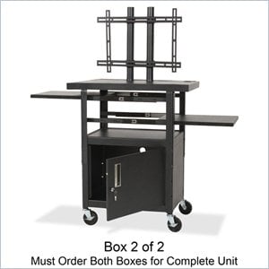 Balt Adjustable Height Flat Panel TV Cart
