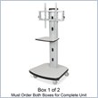 ADD TO YOUR SET: Balt Mobile Plasma/LCD Display Stand