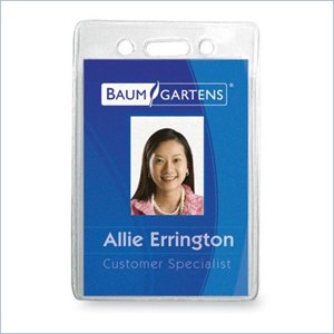 Baumgartens ID Badge Holder