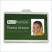 Baumgartens 68110 Horizontal ID Card Holder