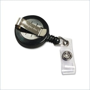 Baumgartens Card Reel with Belt Clip