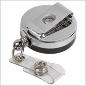 Baumgartens Heavy-Duty I.D Card Reel with Belt Clip