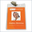 ADD TO YOUR SET: Baumgartens Vertical Badge Holder with Clip