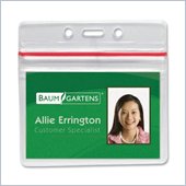 Baumgartens Sealable ID Badge Holder