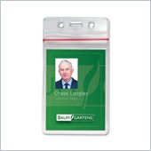 Baumgartens Sealable ID Badge Holder