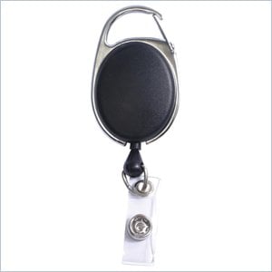 Baumgartens Quick Clip ID Card Reel