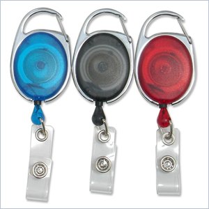 Baumgartens Quick Clip ID Card Reel
