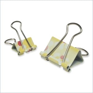 Baumgartens Sunflower Design Binder Clip