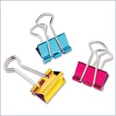 Baumgartens Metallic Colored Binder Clip