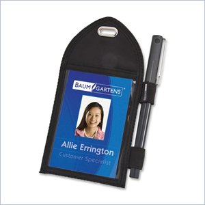 Baumgartens Badge Holder With Loop
