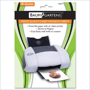 Baumgartens Printable Magnetic Photo Sheet
